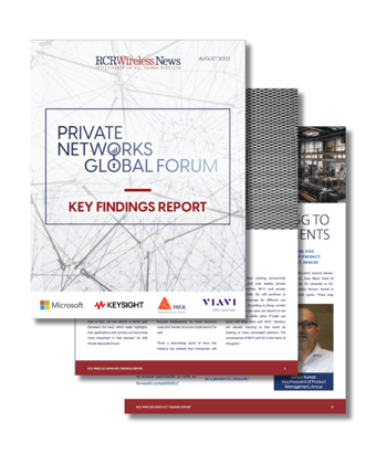 Private Networks Forum key Findings Report