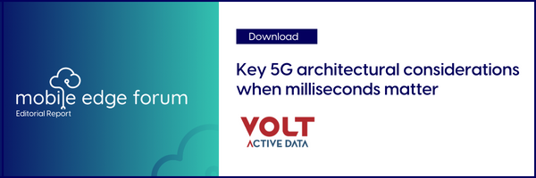 Editorial Report: Key 5G architectural considerations when milliseconds matter